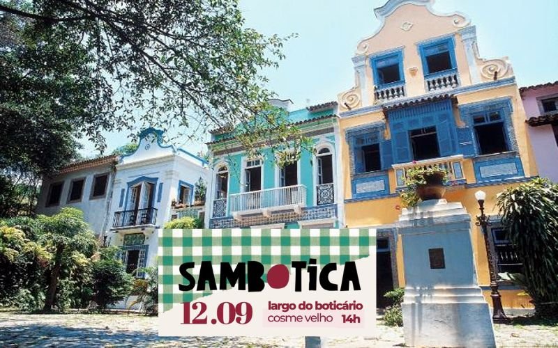 Sambótica no Largo do Boticário