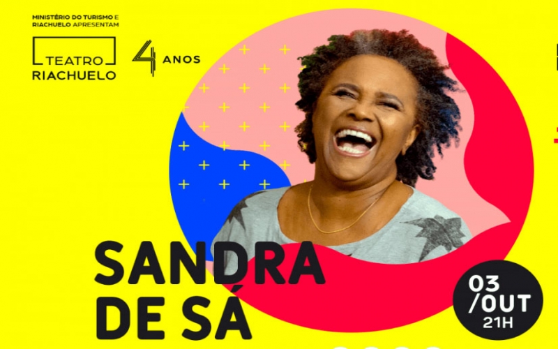 Live da Sandra de Sá comemora 4 anos do Teatro Riachuelo