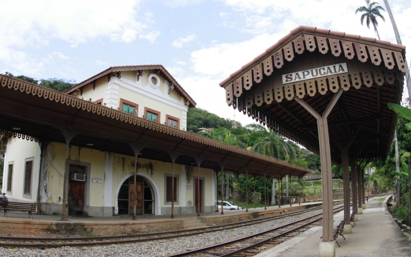 Antigas estações de trem viraram Casa de Cultura em Sapucaia