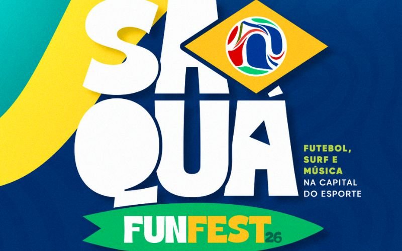 Saquá Fun Fest terá shows e transmissão dos jogos do Brasil