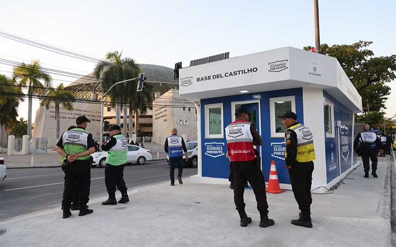 Del Castilho ganha base do Segurança Presente com policiamento em viaturas e motos