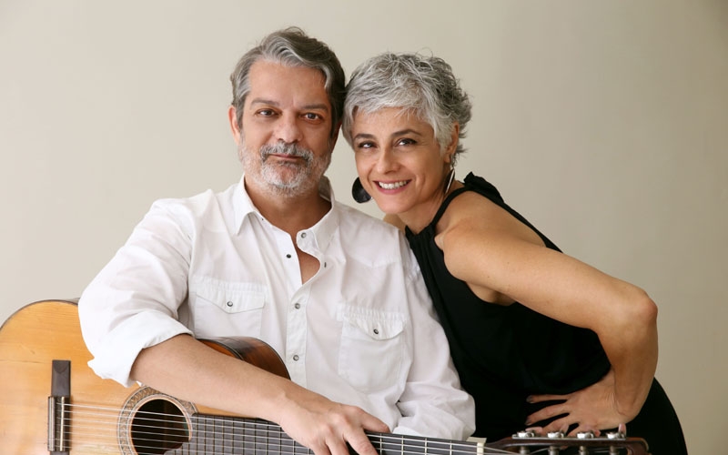 Soraya Ravenle e Luís Filipe de Lima no Teatro Rival Petrobras