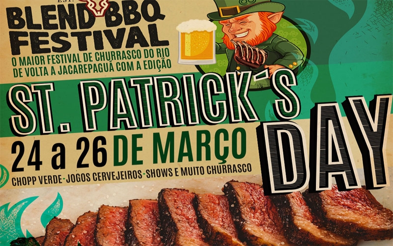 Blend BBQ St. Patrick's Day no ParkJacarepaguá