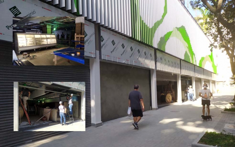 Largo do Machado vai ganhar Supermercado Zona Sul em residencial que acaba de inaugurar