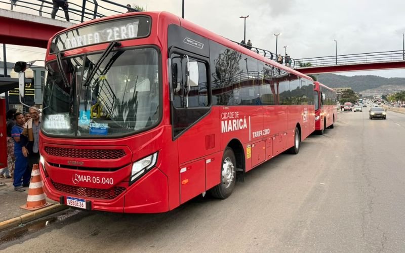 Maricá renova frota de ônibus do programa Tarifa Zero