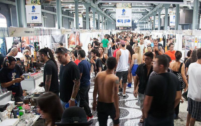 Tattoo Week Rio: 220 estandes, música e grandes nomes da tatuagem no Expo Mag