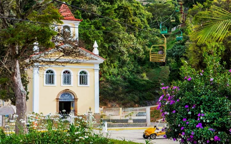 Teleférico de Friburgo, a Suíça da Região Serrana do Rio