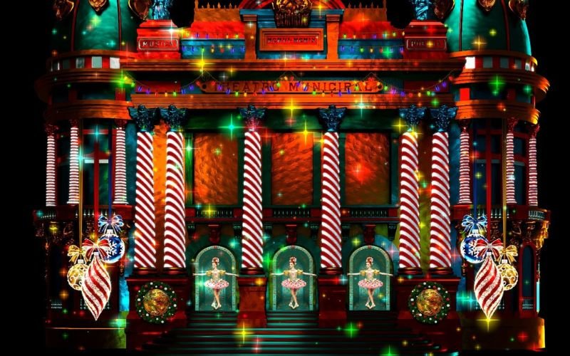 Natal no Theatro Municipal: árvore gigante, projeções e cantata gratuita