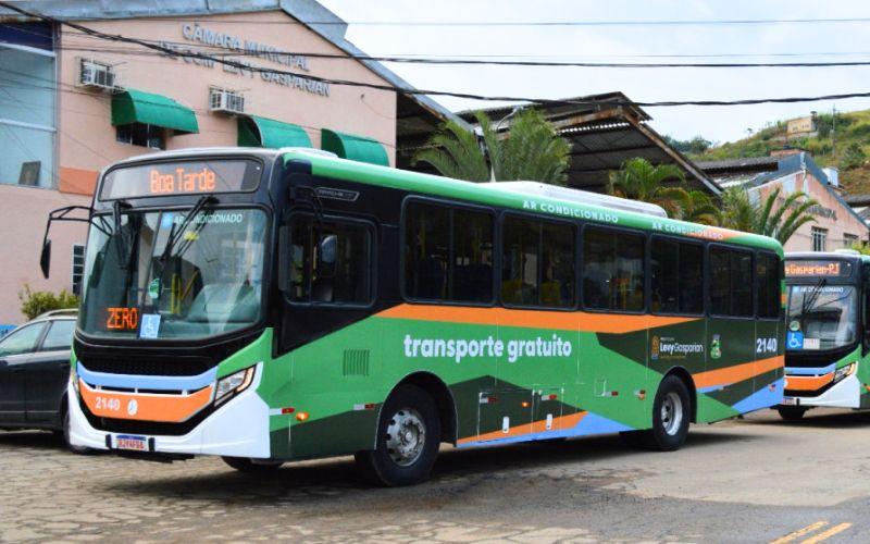 Tarifa Zero em Levy Gasparian: mobilidade gratuita e nova frota com conforto e tecnologia
