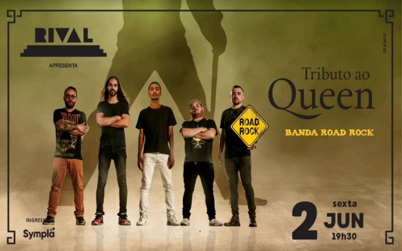 Tributo ao Queen no Teatro Rival