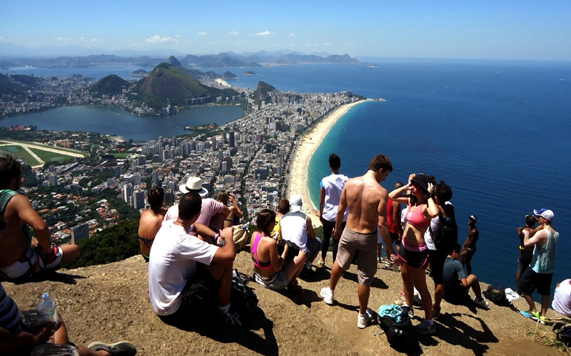 Trilha dos Dois Irmãos: visual estonteante