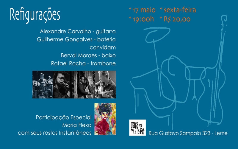 Trio Lado B no Gaia Art & Café