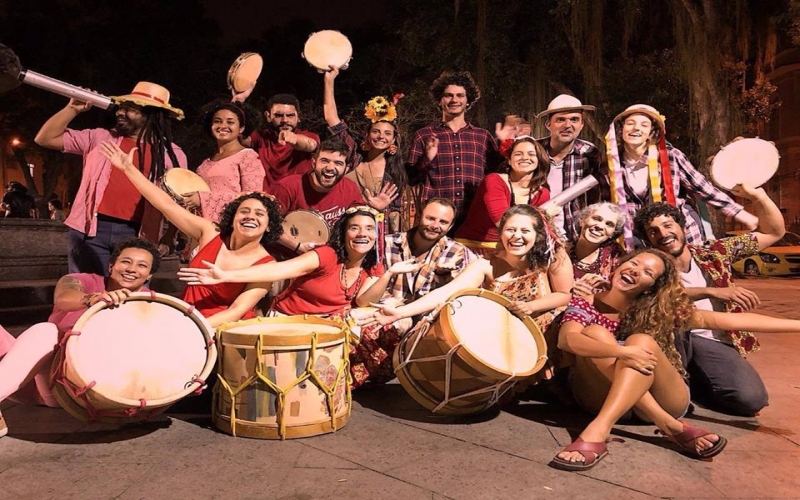 Arraiá da Tumcurá na Praça São Salvador