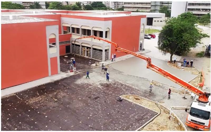 Obras do Instituto de Artes e Comunicação Social da UFF estão 80% concluídas