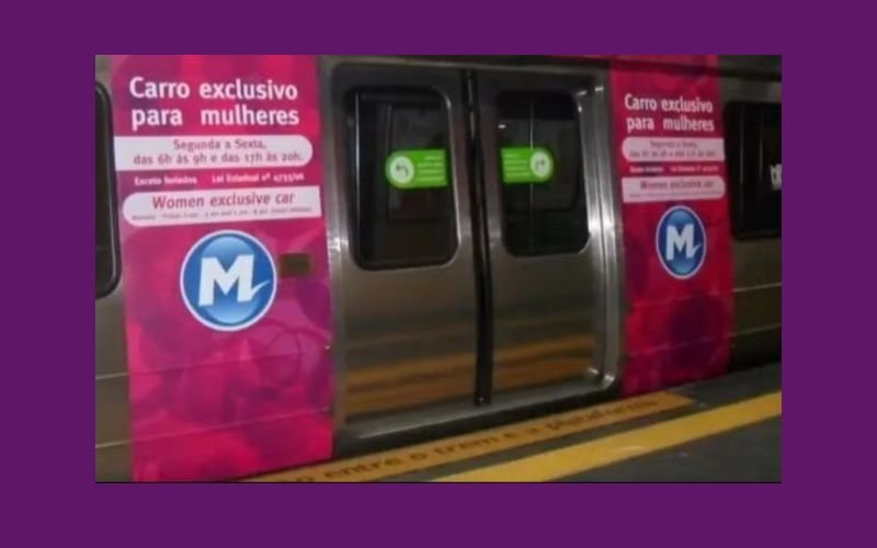 Já está valendo: Vagão feminino permanente em trens e metrô do RJ
