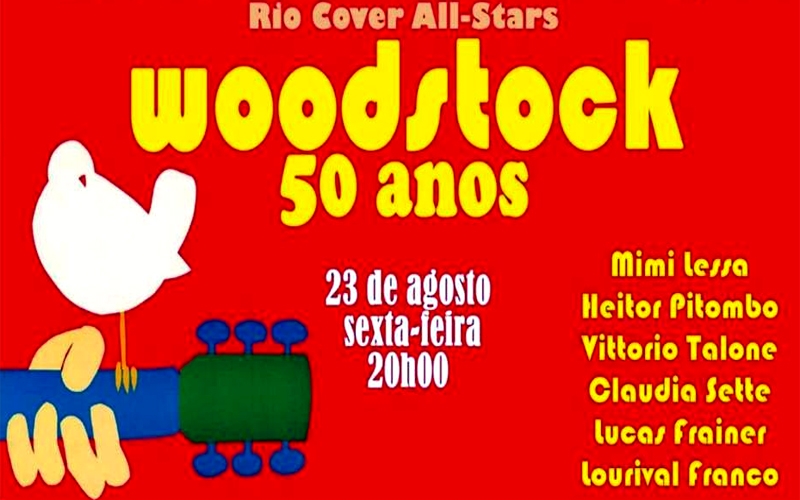 Woodstock 50 anos na Sala Baden Powell