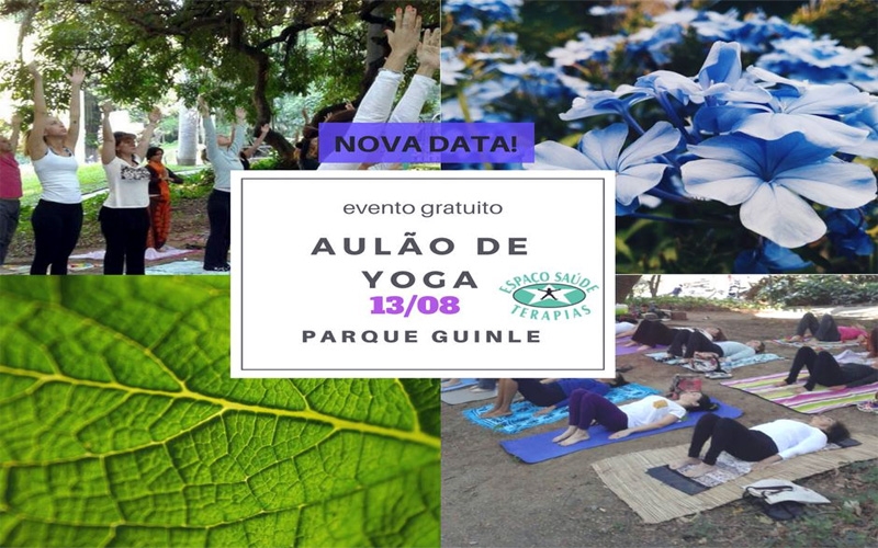 Aulão de Yoga Gratuito no Parque Guinle