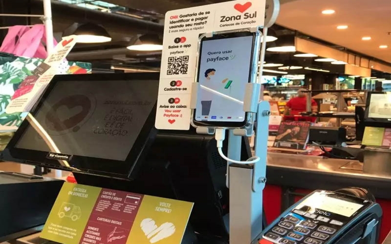 Supermercados Guarani usa pagamento via biometria facial da Payface